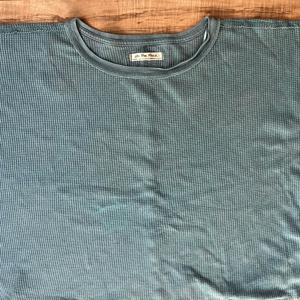 NWOT IR - Free People Microphone Drop Swing Thermal - Picture 2 of 12